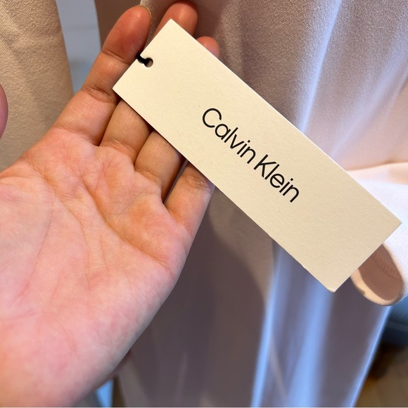 Calvin Klein size 2 pink bow dress - Picture 8 of 12